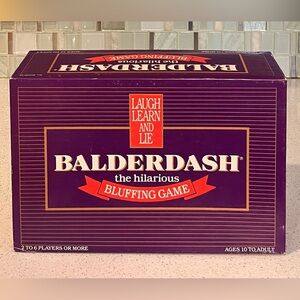 Balderdash Hilarious Bluffing Game - Purple